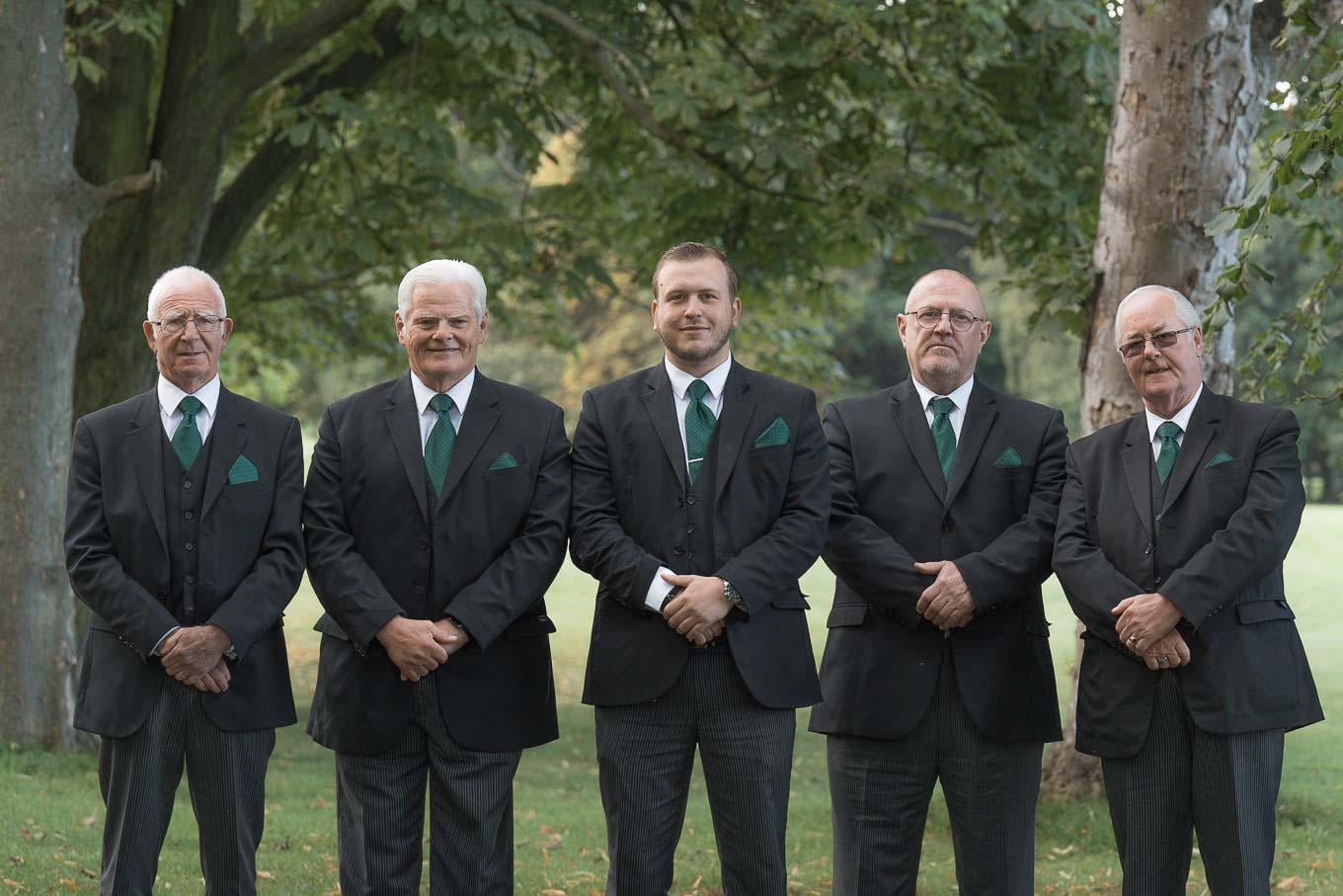 Funeral Directors Standing